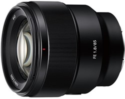 Sony SEL 85mm/F1.8 Full Frame Mid-telephoto prime lens