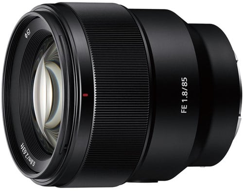 Sony SEL 85mm/F1.8 Full Frame Mid-telephoto prime lens