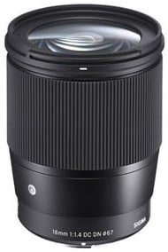 Sigma 16mm F1.4 DC DN (C) F/MFT