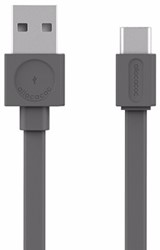 allocacoc USB kabel USB-C grijs