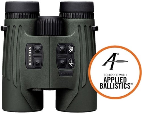 Vortex Binocular Fury HD5000 AB Laser with Rangefinder 10x42
