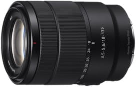Sony SEL 18-135mm F3.5-6.3 aps-c