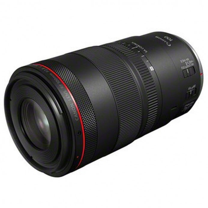 Canon RF 100mm F2.8L MACRO IS USM SLR Macrolens Zwart Foto de Vakman