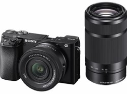 Sony A6100 + 16-50 + telelens 55-210 
