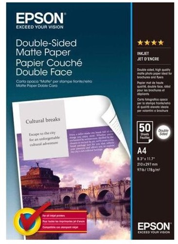 Epson SO41569 Double-Sided Matte Paper A4 50 vel