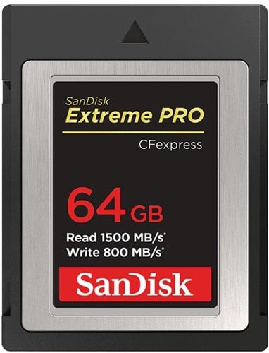 Sandisk CFexpress Extreme Pro 64GB 1500/800MB/s type B