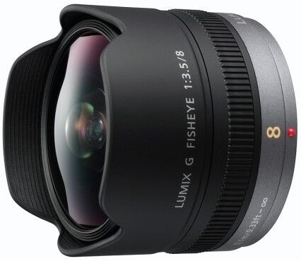 Panasonic H-F008E 8mm/f3.5 Black