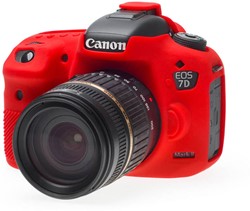easyCover bodycover for Canon 7D Mark II Red