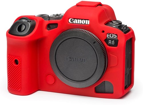 easyCover Body Cover voor Canon R5 / R6 / R6 II rood