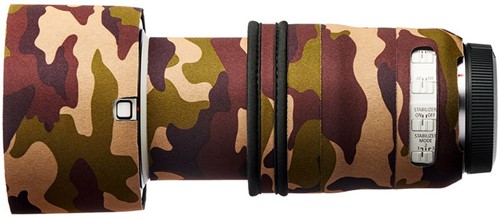easyCover Lens Oak For Canon RF 70-200mm f/4.0 L IS USM Brown Camouflage