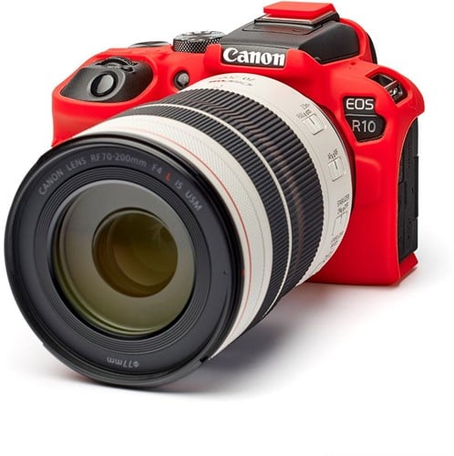 easyCover Body Cover For Canon R10 Red