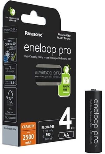 Eneloop Pro AA 2500 mAh Blister 4