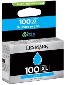 Lexmark Cartridge 14N1069E cyaan Nr. 100 XL C