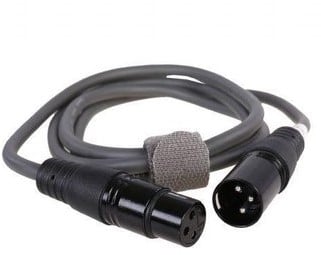 Benel XLR Kabel 3-Pins XLR Male naar Female 1,5m