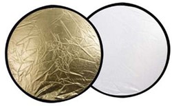 Linkstar Reflectiescherm 2 in 1 R-30GS Goud/Zilver 30 cm