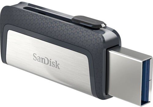 SanDisk Ultra Dual USB Drive 128GB USB 3.1 Type-C 140 MB/s