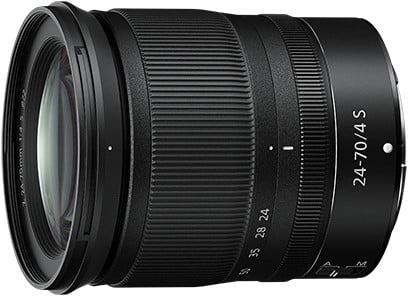 Nikon Nikkor 24-70 mm f/4 S Z serie lens