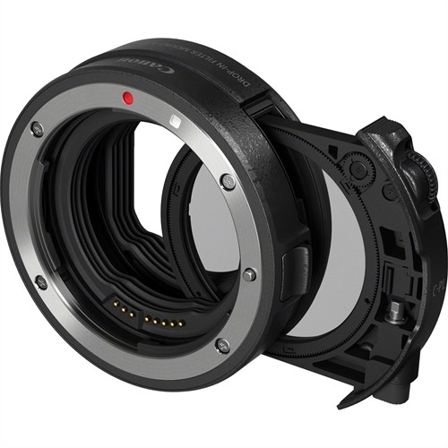 Canon Mount adapter EF-EF-EOS R w/ drop-in cir. pol.filter A