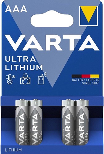 Varta 2400 Lithium AAA NR.6103 4Pak