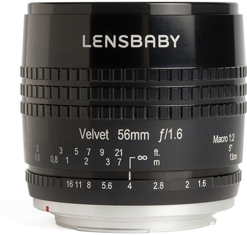 Lensbaby Velvet 56 Black Pentax