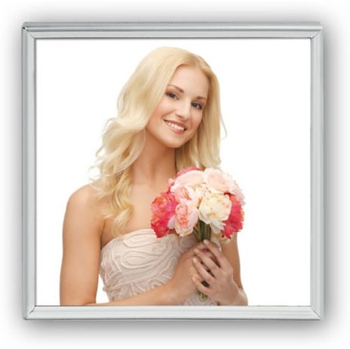 Zep Fotolijst 120S01-66 Zilver 15x15 cm