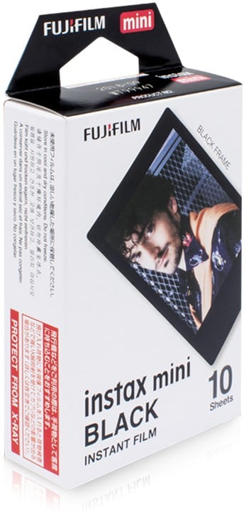 Fujifilm instax mini film zwart frame Foto de Vakman