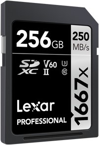 Lexar SDXC Professional UHS-II 1667x 256GB-2