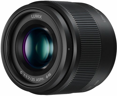 Panasonic H-H025E-K 25mm/f1.7 Black
