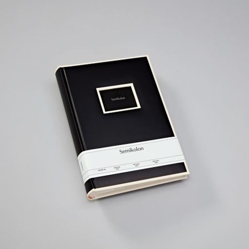Semikolon 300 Pockets Memo Album black