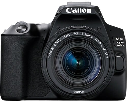Canon EOS 250D Black 18-55 S CP