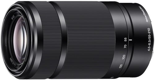 Sony SEL 55-210mm/F4.5-6.3 zwart