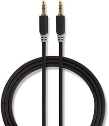 Nedis Stereo audiokabel 3.5mm M - 3.5mm M 1.0m GY