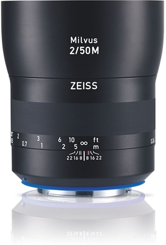 Zeiss Carl Milvus 2/50M SLR Macrolens Canon EF Zwart
