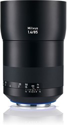 Zeiss Carl Milvus 1.4/85 SLR Standaardlens Canon EF Zwart