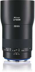 Zeiss Carl Milvus 2/100M SLR Macrolens Canon EF Zwart