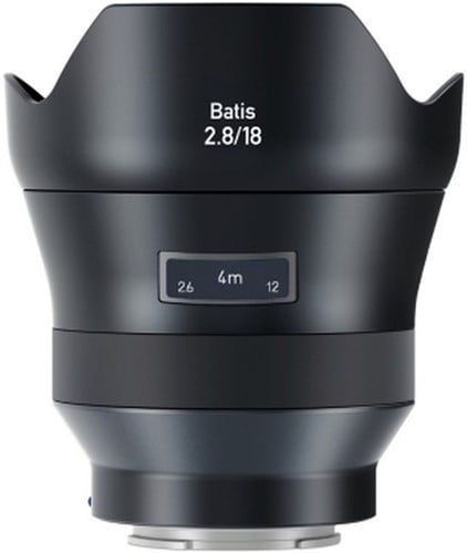 Zeiss Carl Batis 2.8/18 Zwart Sony FE