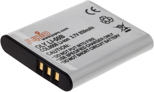 Jupio Li-50B/ D-Li92/ DB-100/ NP-150/ LB-050 / LB-052 850 mAh