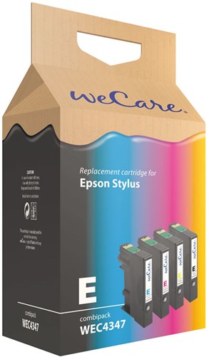 weCare Epson T071540 4-pack BK/C/M/Y