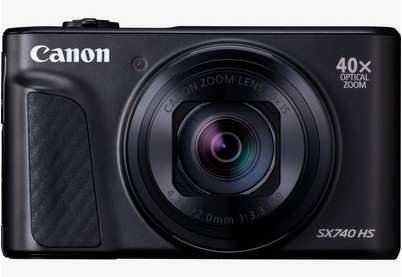 ■CANON(キヤノン) 　PowerShot SX740 HS Canon PowerShot SX740 HS Lite Edition Compactcamera 20,3 MP zwart