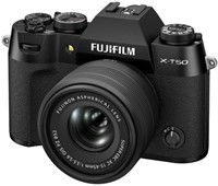 Fujifilm X -T50 + XC 15-45mm MILC 40,2 MP X-Trans CMOS 5 HR 7728 x 5152 Pixels Zwart