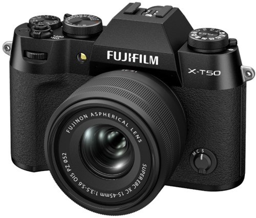 Fujifilm X -T50 + XC 15-45mm MILC 40,2 MP X-Trans CMOS 5 HR 7728 x 5152 Pixels Zwart