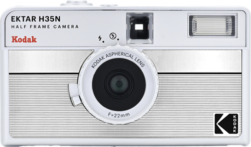 Kodak Ektar H35N Camera (Striped Silver) 