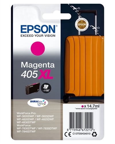 Epson Singlepack Magenta 405XL DURABrite