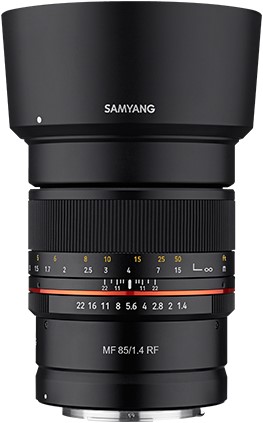 Samyang MF 85mm F1.4 Canon RF MILC Zwart-3
