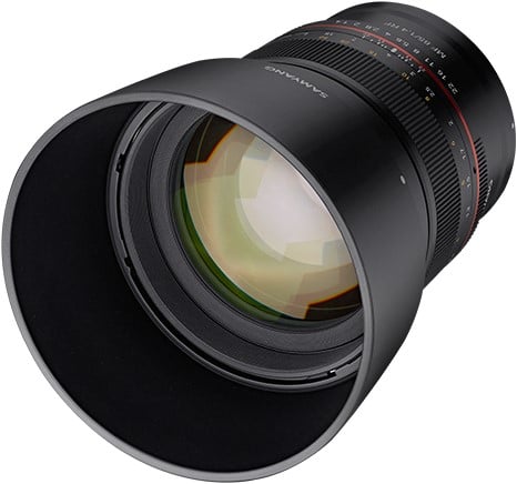 Samyang MF 85mm F1.4 Canon RF MILC Zwart