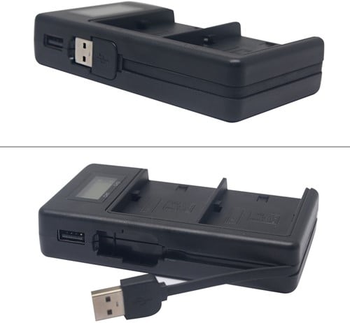 McoPlus Duocharger USB Canon LP-E17