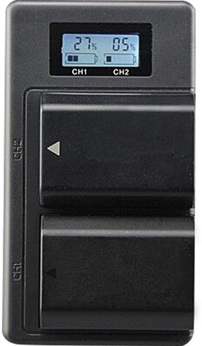 McoPlus Duocharger USB incl. 2x NP-FZ100