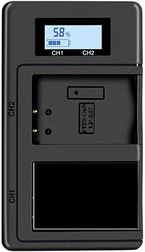 McoPlus Duo charger incl 1x Lp-E17