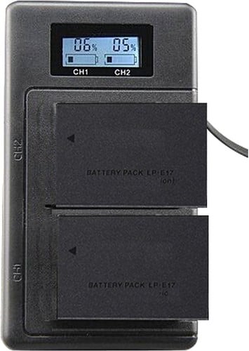 McoPlus Duocharger USB incl. 2x LP-E17
