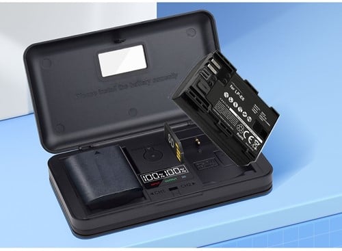Mcoplus Duocharger USB LP-E6NH SD